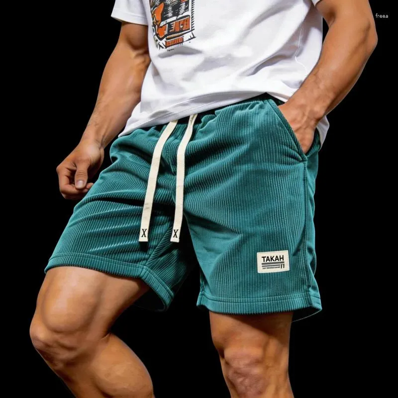 2026 Summer Mens Corduroy Cargo Sweat Shorts Mens  From Freea