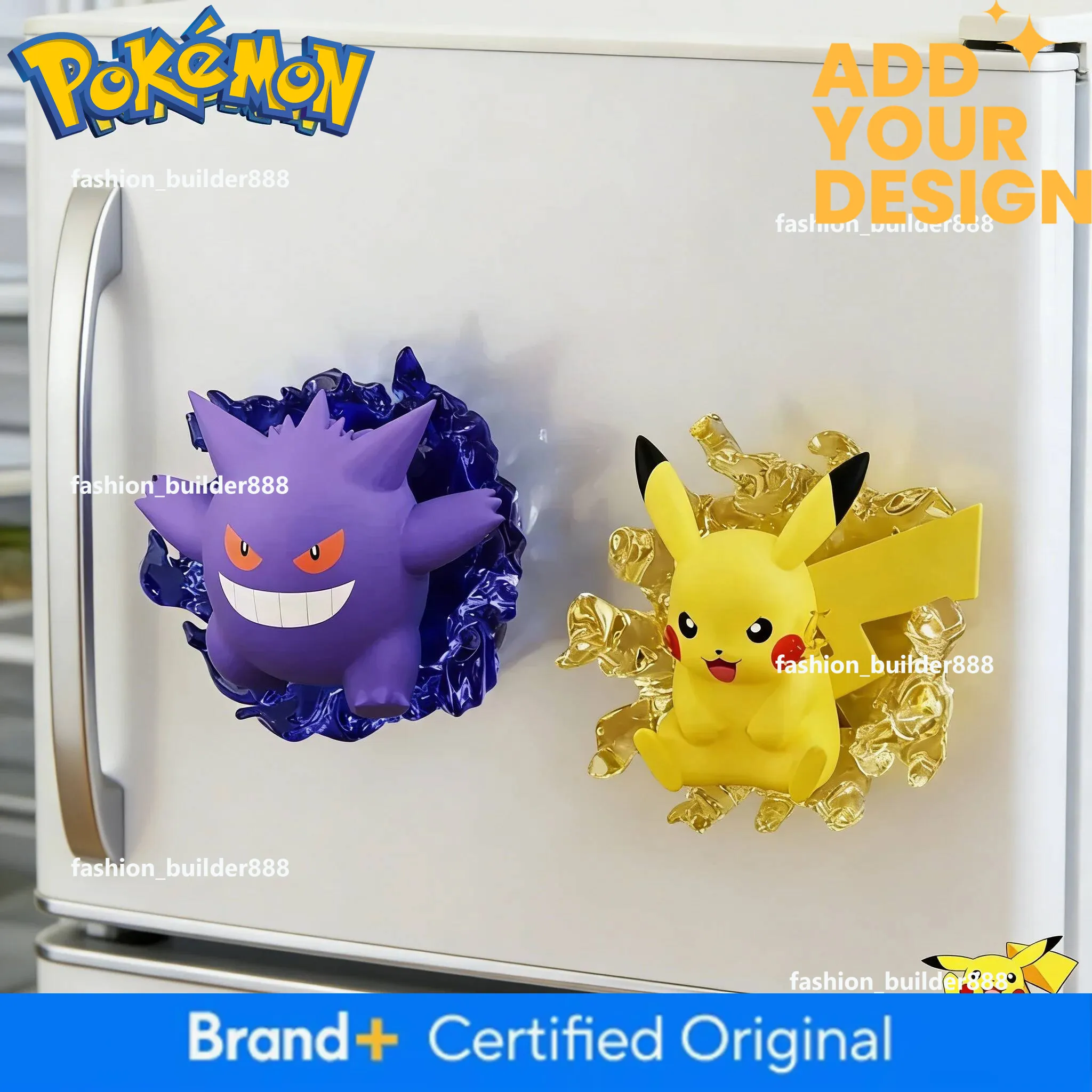 Pokemon 3D Magnetic 3d Stickers For Fridge Lovely... From 