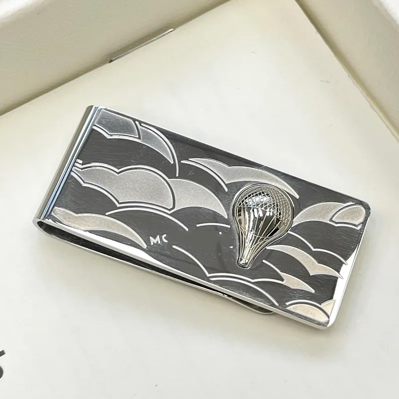 24% OFF Luxury Stainless Steel Money Clip – Hot Air Balloon Design | Best Slim Bill Holder