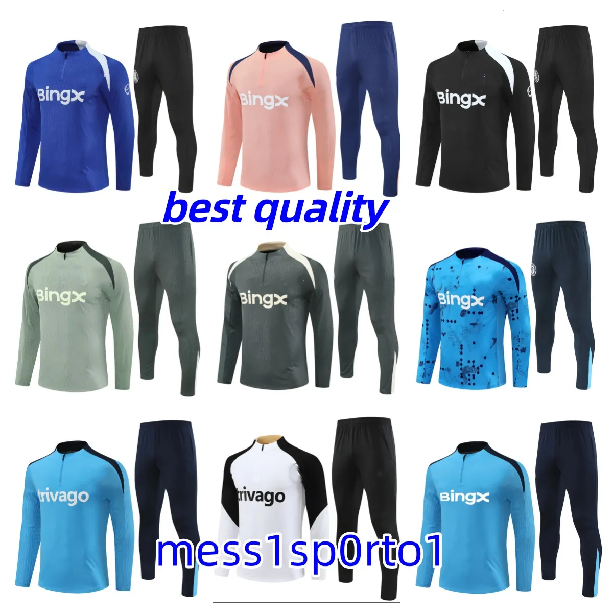 2026 27 Chelsea Ziyech CFC unisex soccer training suit polyester