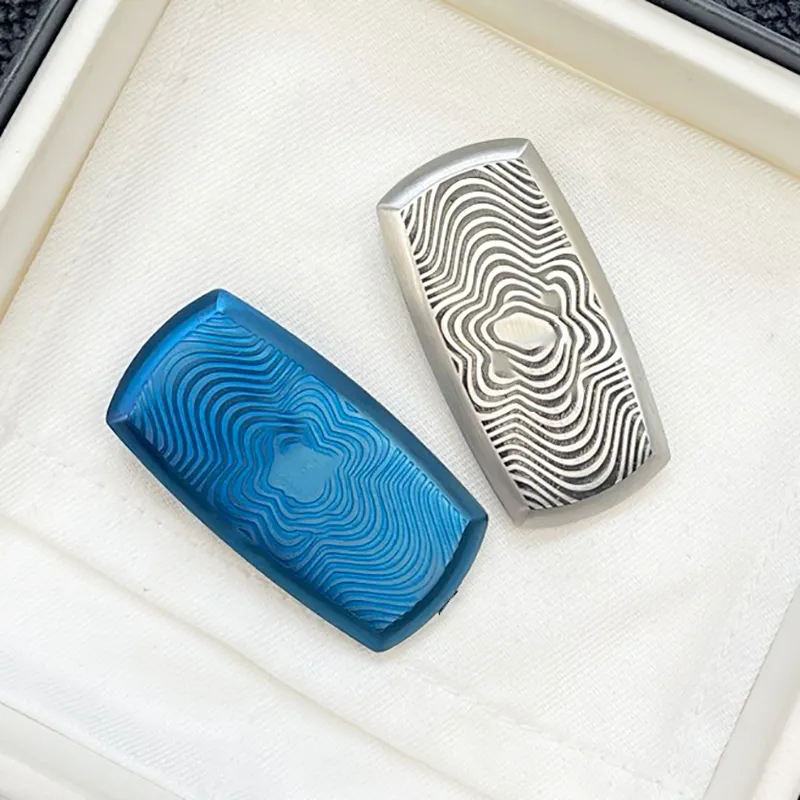 Luxury Metal Money Clip – Star‑Patterned Stainless Steel, Slim Design, 24% OFF