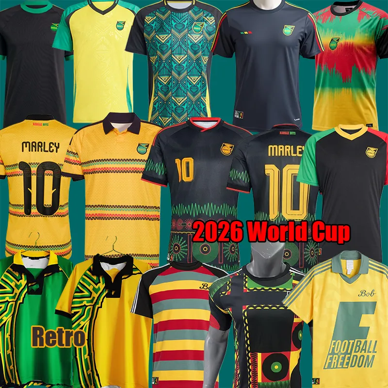 MARLEY Jamaica Soccer Jerseys 2026 World Cup Retro From