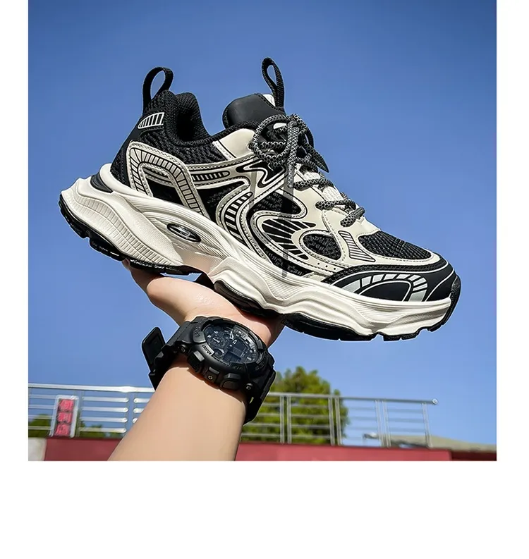Luxury Running Shoes Breathable Mesh Comfortable Fashion Trainers_voghion.com