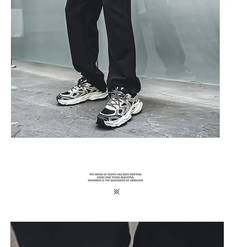 Luxury Running Shoes Breathable Mesh Comfortable Fashion Trainers_voghion.com