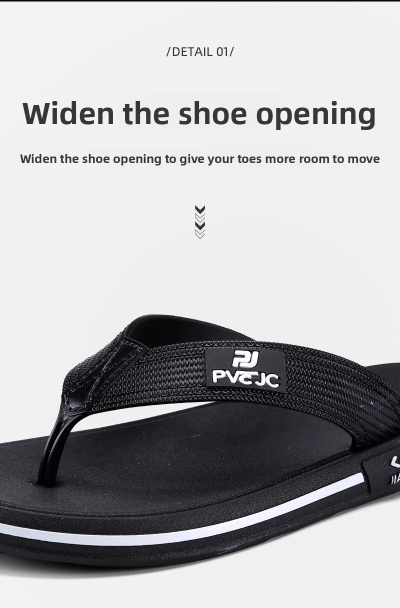 Unisex Beach Flip Flops White Lightweight Thick Sole Sandals_voghion.com
