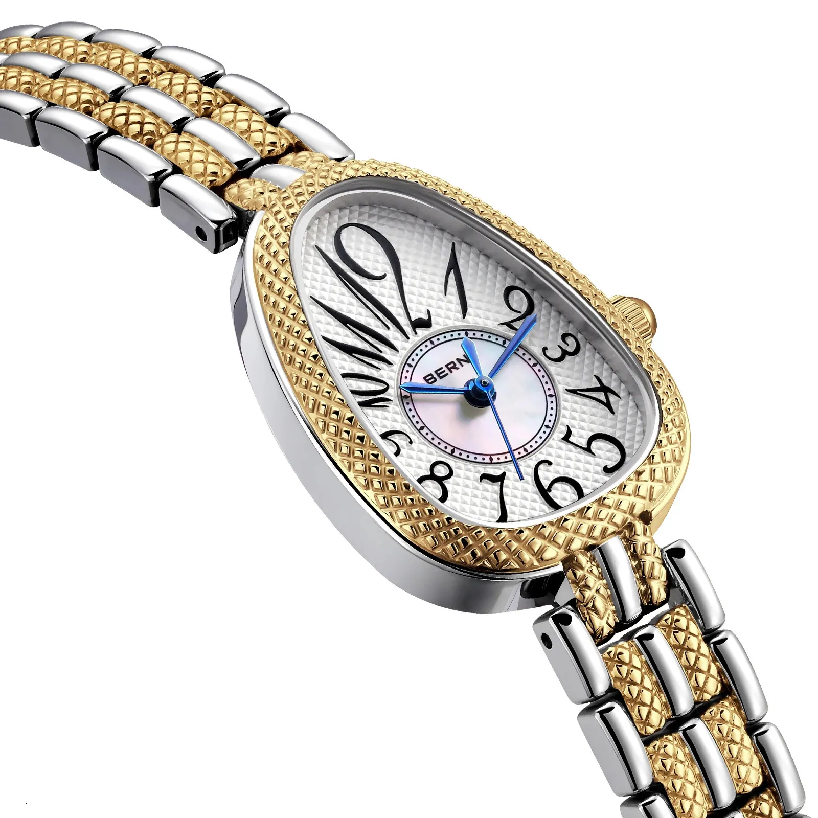 Classic Snake Shape Watch Women Gold Silver Bracelet Quartz Ladies Wristwatch Serpent Wrap Watch – Stainless Steel Snake Coil Bracelet  main image 4