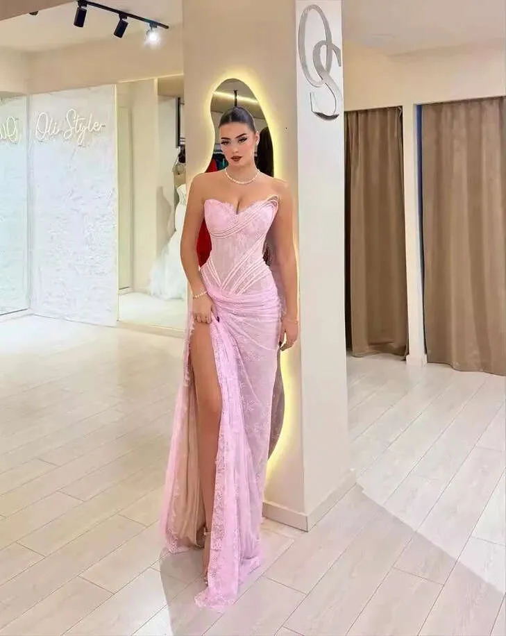 women's light pink strapless sexy dress Jubilee Hot Mini - US 8 Zipper closure Allegra K Women's Sexy Strapless