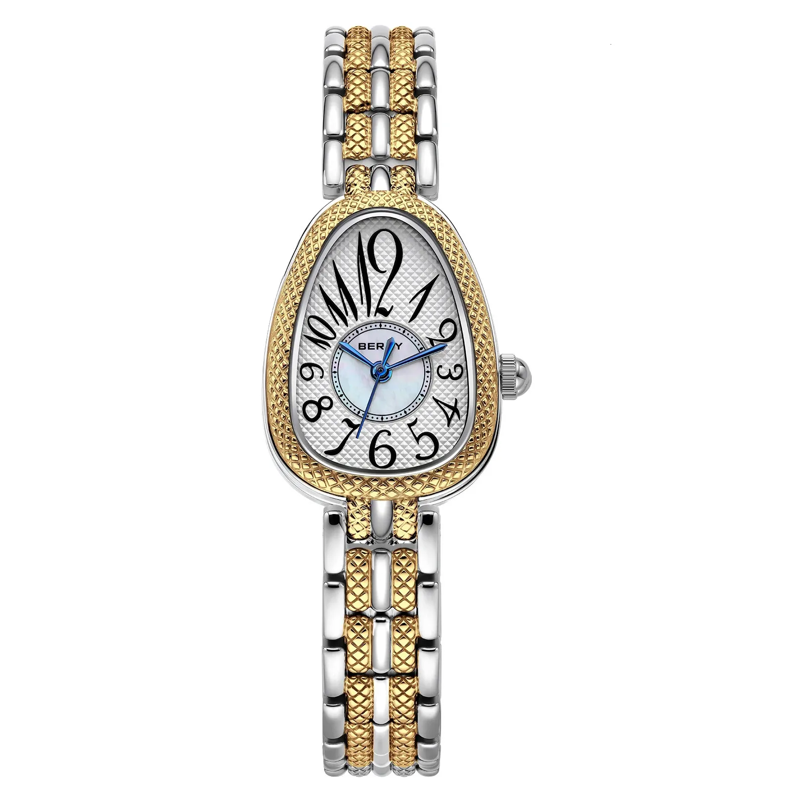 Classic Snake Shape Watch Women Gold Silver Bracelet Quartz Ladies Wristwatch Serpent Wrap Watch – Stainless Steel Snake Coil Bracelet  main image 3