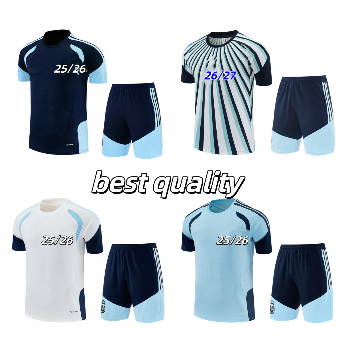 ウェア kitessi for  football jersey 2026 27 Argentina Short Sleeve TRACKSUIT Soccer From Juventus01