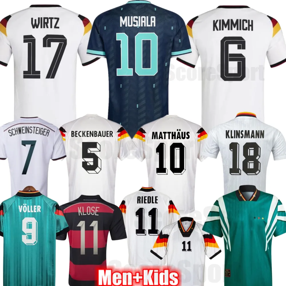 DFB Soccer Jersey Germany Retro World Cup Football From