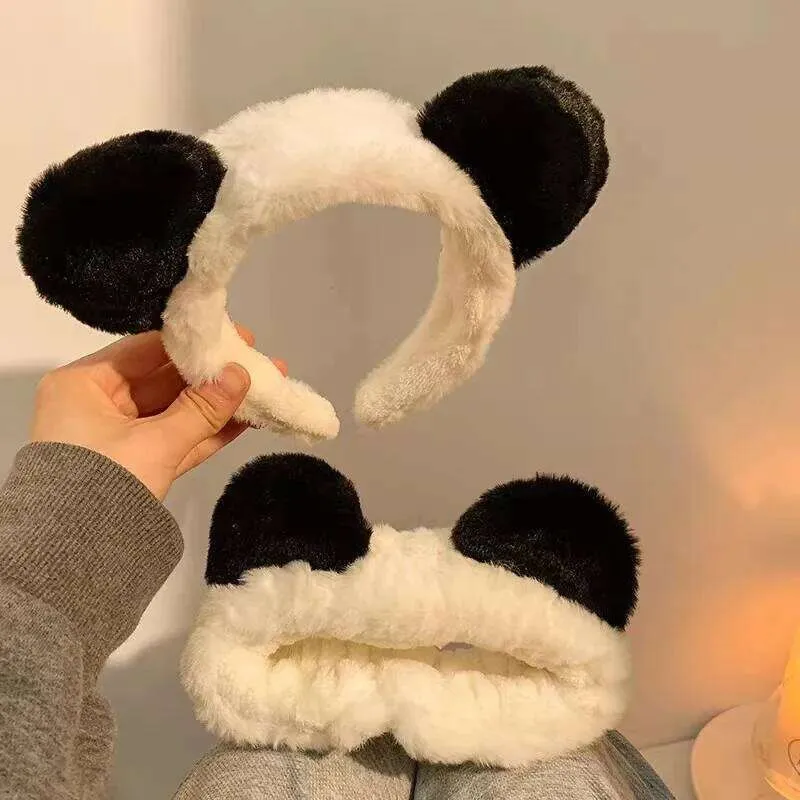 Diadema De Orejas De Oso, Aro De Cabello Animado De Peluche | Meses sin