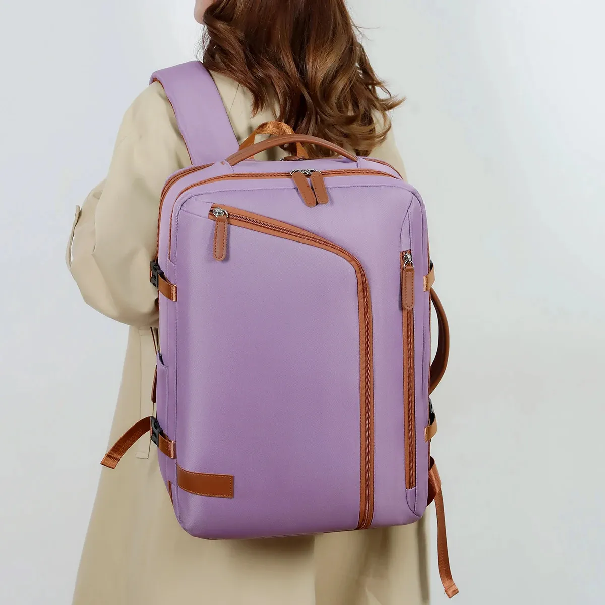 Unisex Business Computer Backpack For Travel And School Trekking_voghion.com