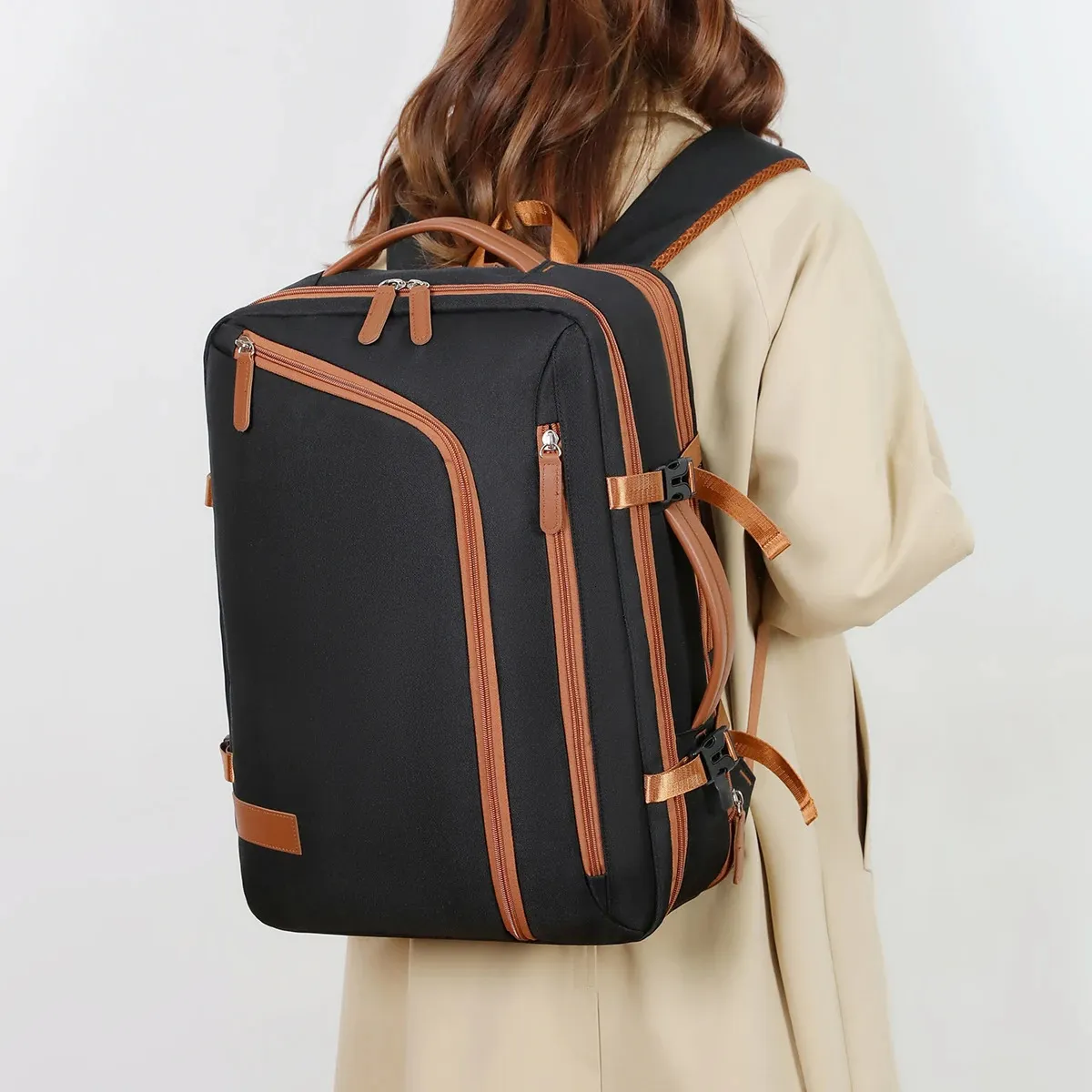 Unisex Business Computer Backpack For Travel And School Trekking_voghion.com