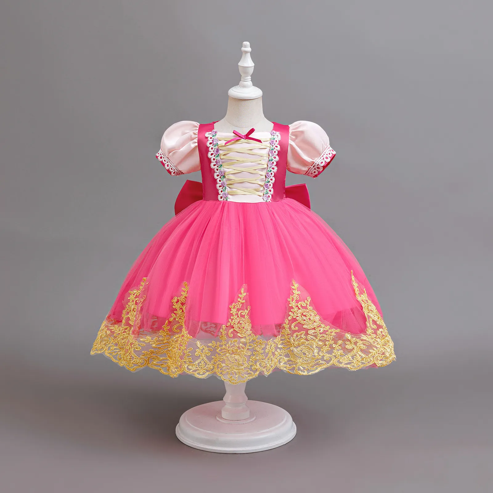 24 month christmas dress Loicainy Toddler Kids Girl Christmas Dress 12 18 24 Month 2T 3T 4T 5T 6T Star Print Sleeveless Tie-up Strap Smocked Tulle Cake Dresses