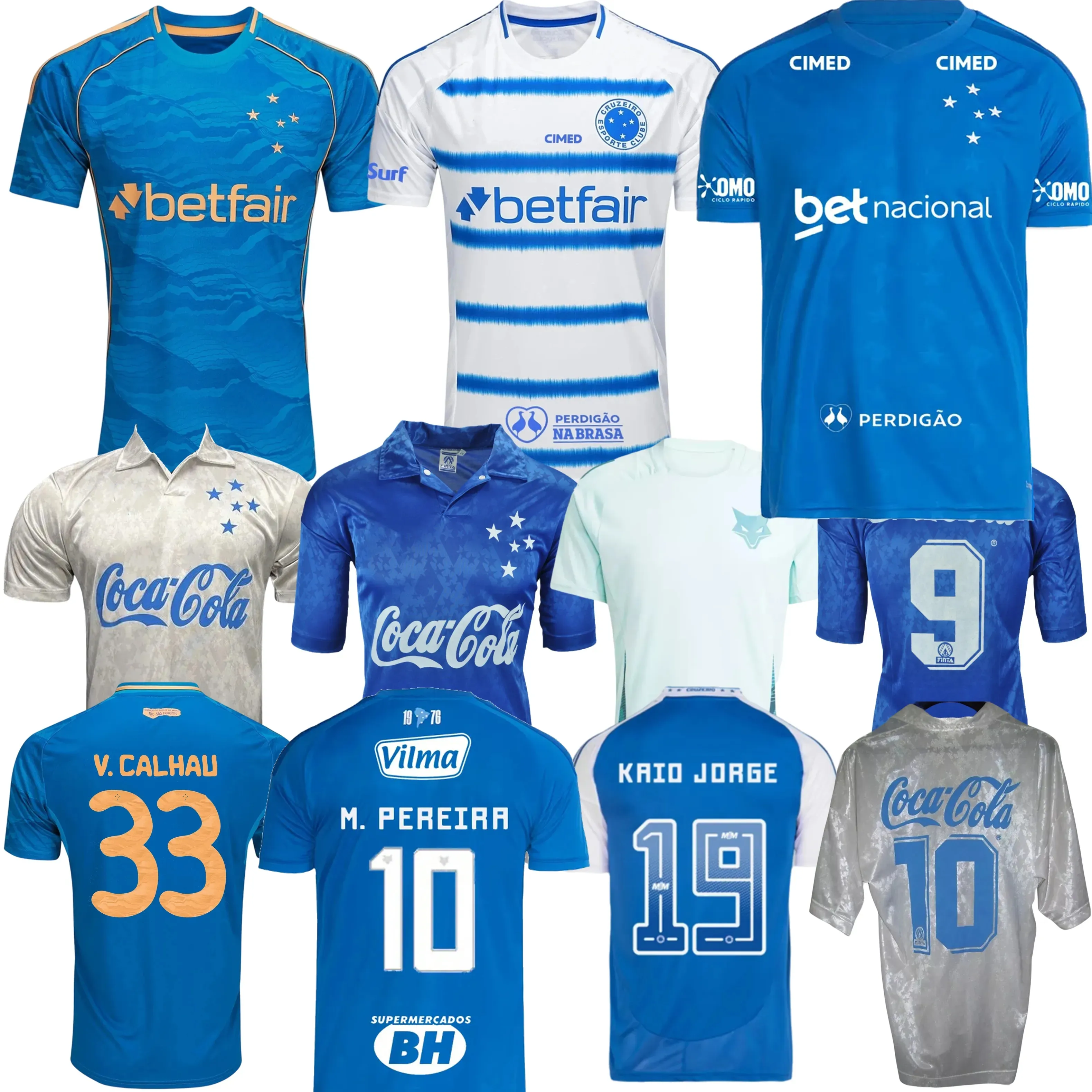 ブラジル　クルゼイロ　CRUZEIRO E.C. 　ヴィンテージ　M 1993 1994 2025 2026 2027 Cruzeiro EC Futebol Jerseys De $71,87