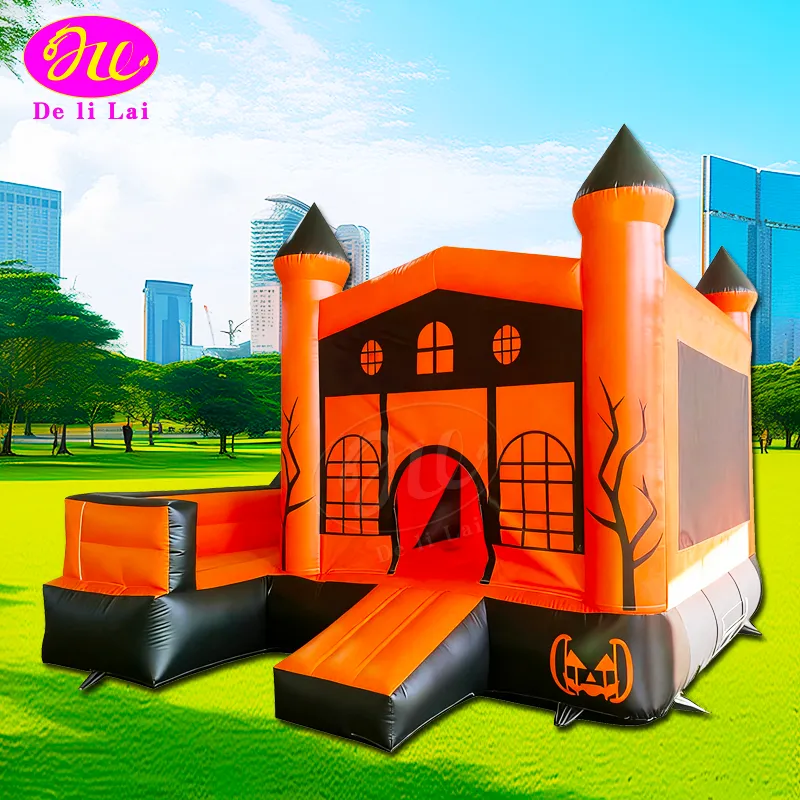 Wholesale children's commercial inflatable trampoline and outdoor slide ...