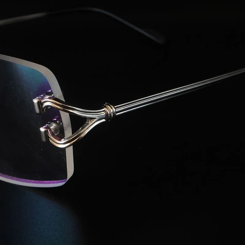 Versatility Rimless Stainless Steel Rimless Vysen Eyewear CT0550S With... From ...