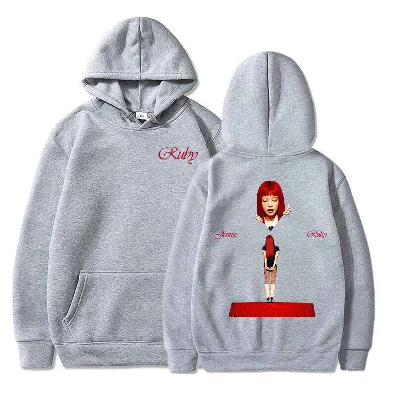 Back to School Lyric Hoodie／Jennie／Ruby Ruby Album Hoodie – Jennie