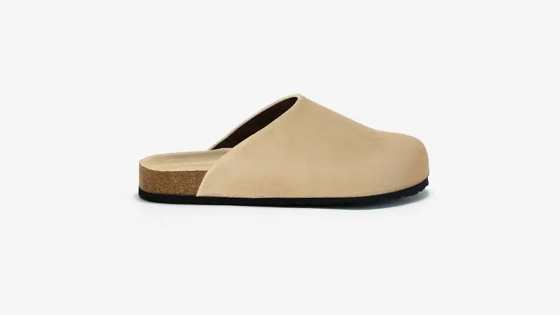 Sandali in sughero alla moda donna comodi e semplici da esterno_voghion.com