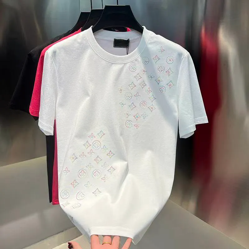 Men's new summer jacquard polo shirt, short-sleeve casual lapel, trendy minimalist stylish men's tee size M------5XL