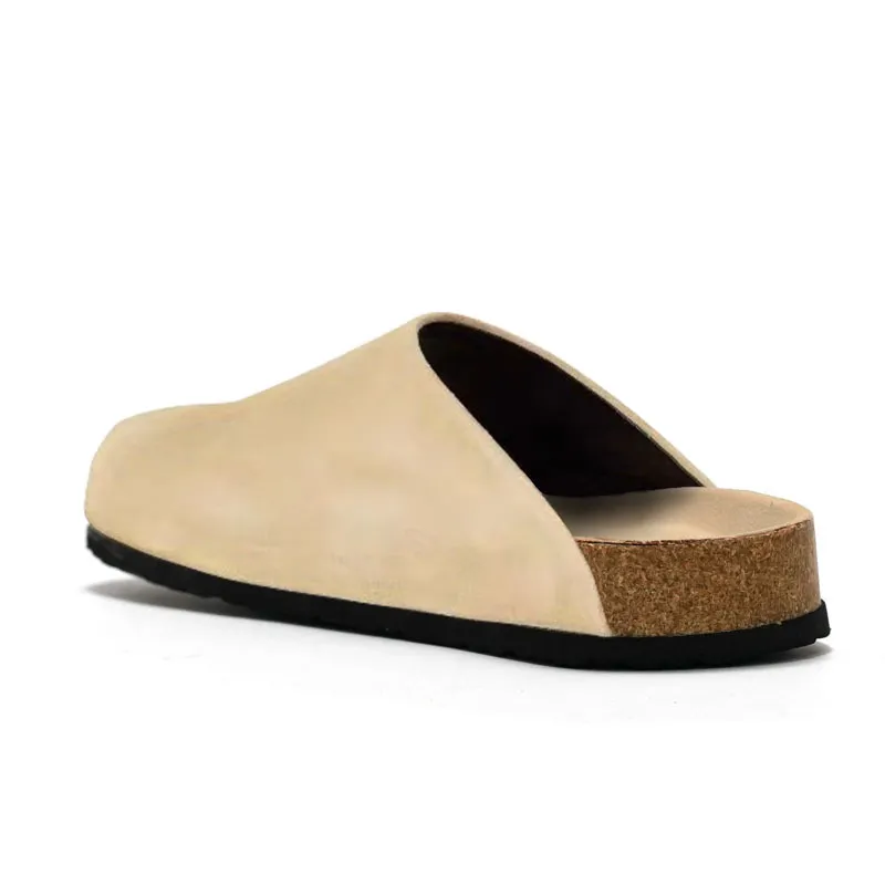 Pantofole RUIZUSTOCK: pantofole alla moda, semplici e comode in sughero con sandali a forma di croce, ideali per l'esterno._voghion.com