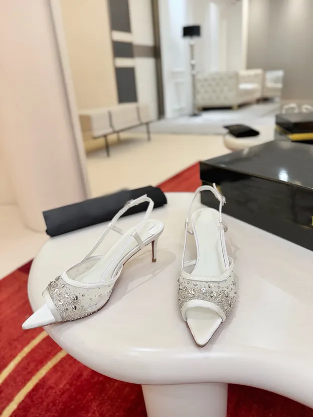 Dress Shoes With White Nude Mesh High Heels, Hollowed... From 70,96  |  DHgate