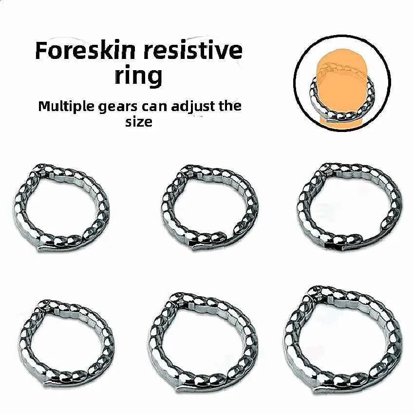 BDSM Penis Ring Delivers Adjustable Metal Design... From 4,02 €