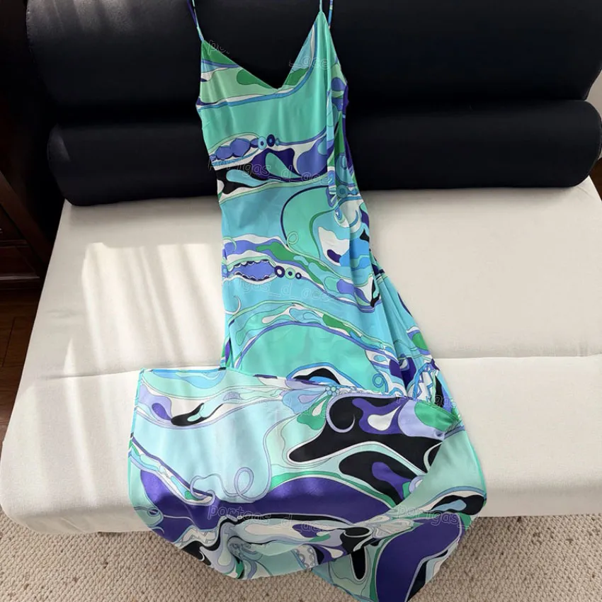 beach silk dresses Peach Floaty Silk Designer Maxi Dress Lindsey Brown