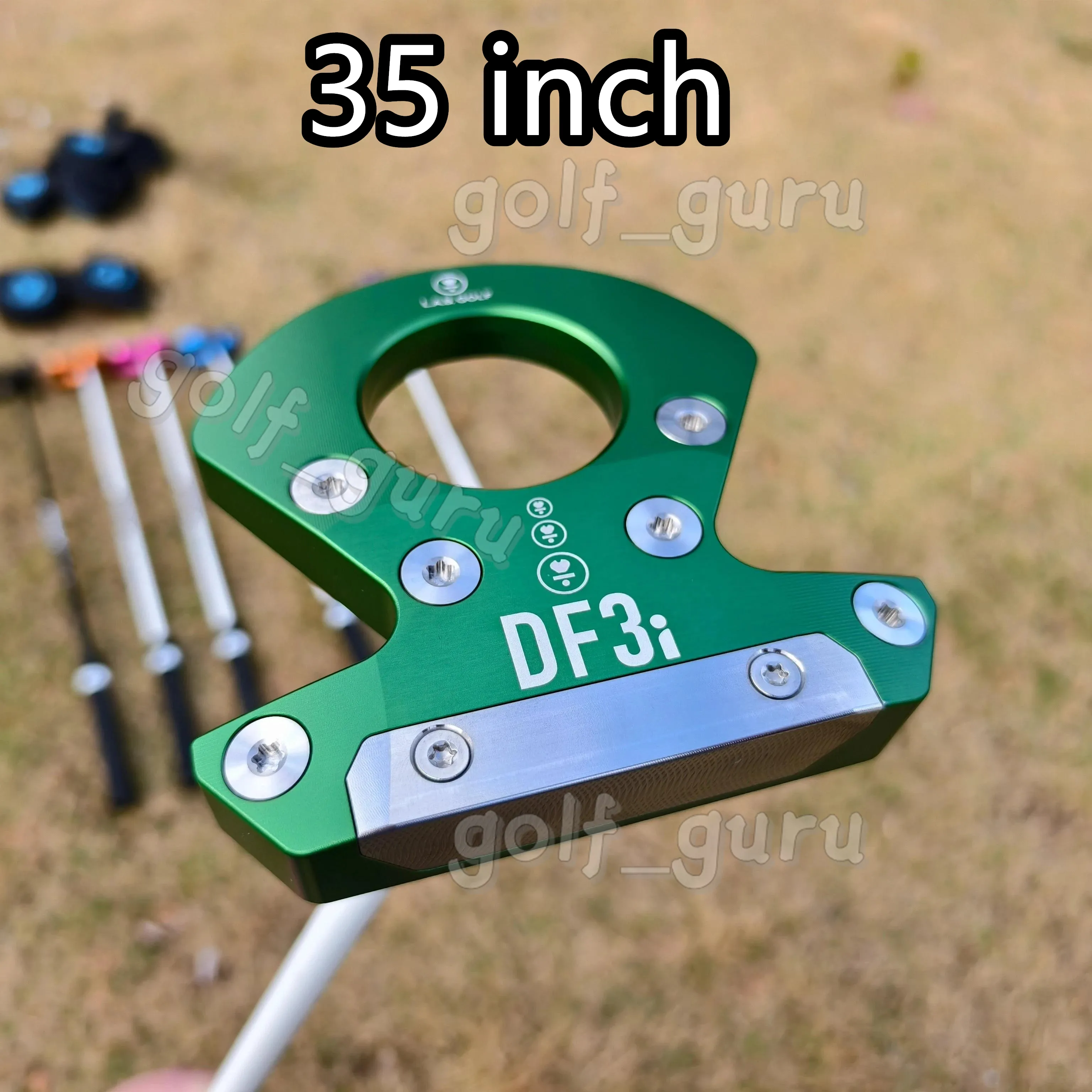 LAB DF3i Golf Pxg Arm Lock Putter Big Black Bull, From
