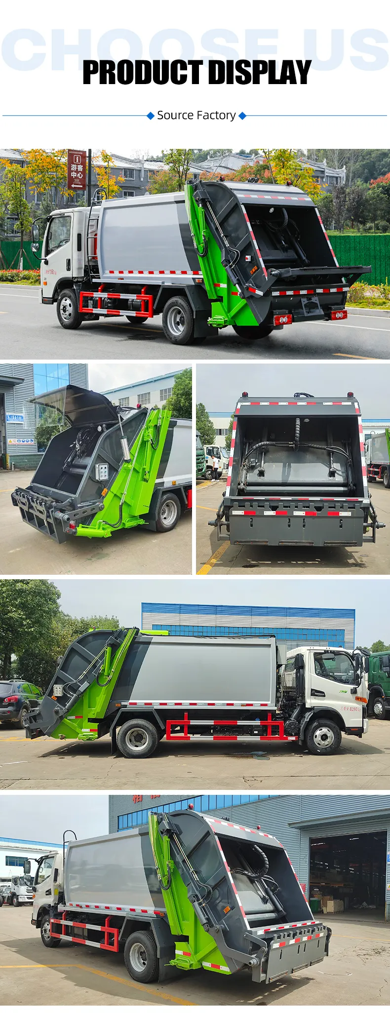 High Performance Waste Compactor Truck with Odor Control System from ...