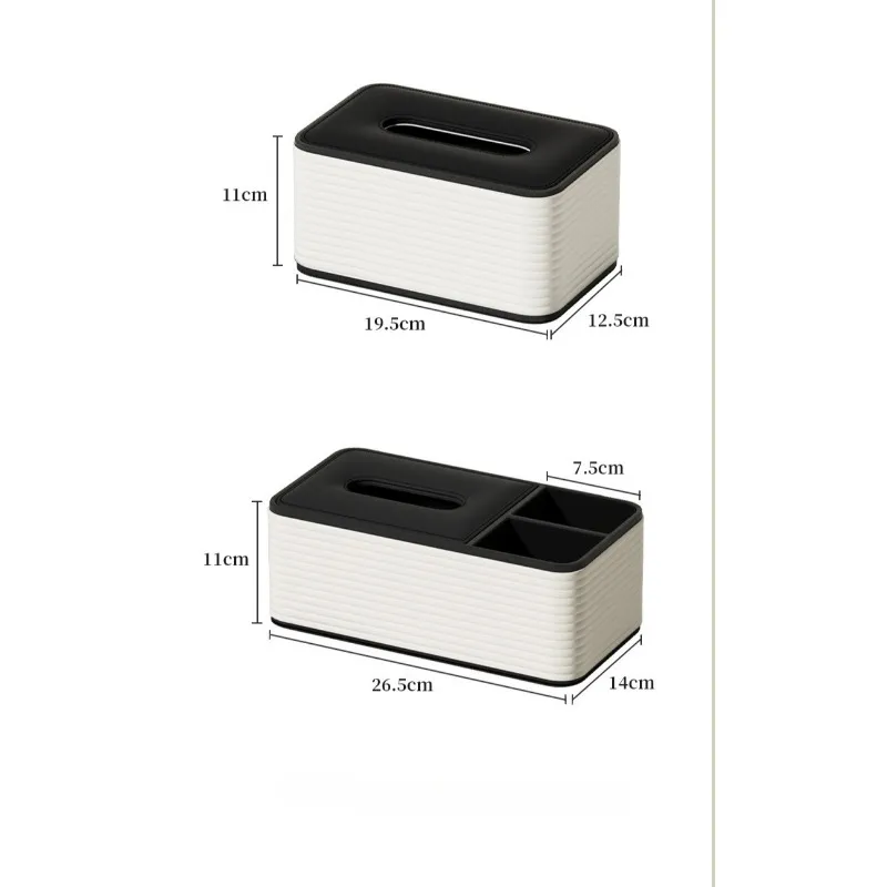 Designer Leather Tissue Box for Coffee Tables and Bedrooms with Seat ...