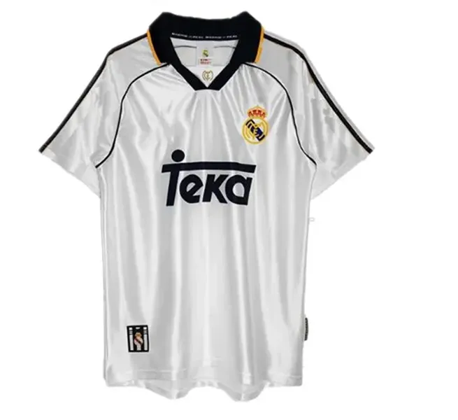 Maillot Domicile Real Madrid 1998-2000 - Taille XL - Adidas - Occasion En Très Bon état