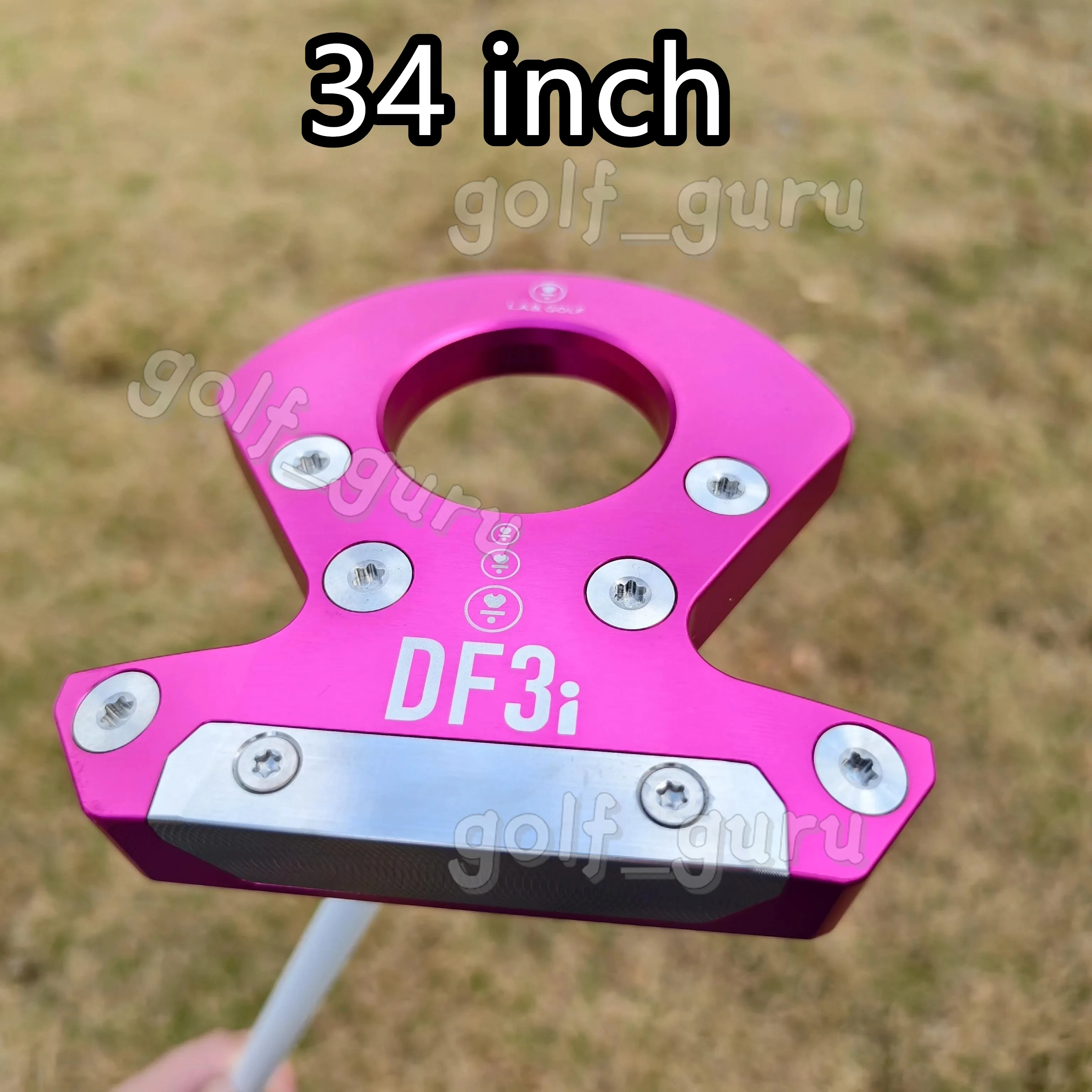 LAB DF3i Golf Pxg Arm Lock Putter Big Black Bull,... From 