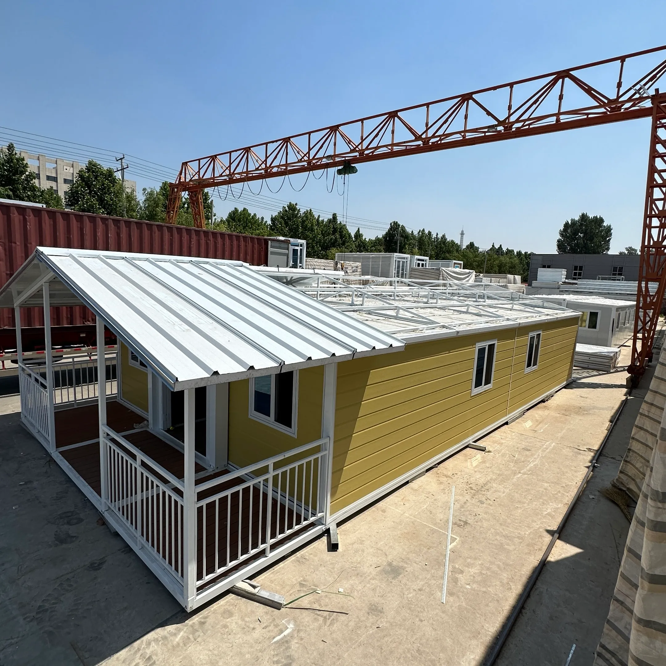 Small Expandable Container Houses 700mm Folded... From ...