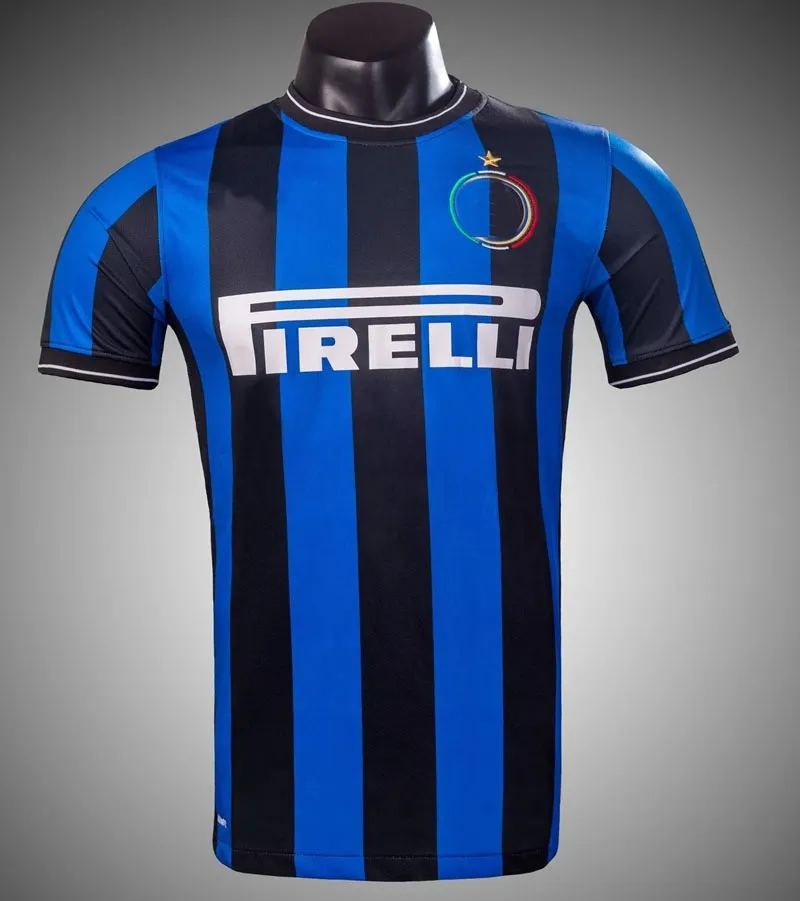 J.ZANETTI Retro Soccer Jerseys Classic Milan From Xx233792844