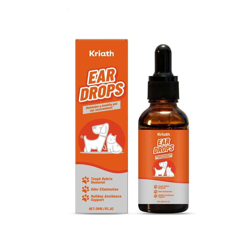 Kriath Pet Ear Cleaner   Gentle Formula For Daily Ear... 
