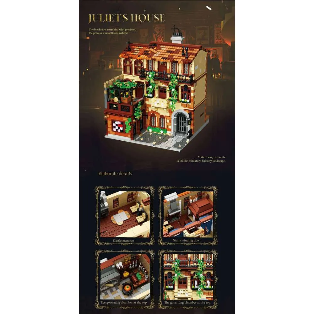 Juliet Balcony Building Blocks Modular Architecture Model Plastic ...