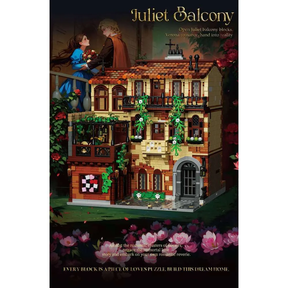 Juliet Balcony Building Blocks Modular Architecture Model Plastic ...