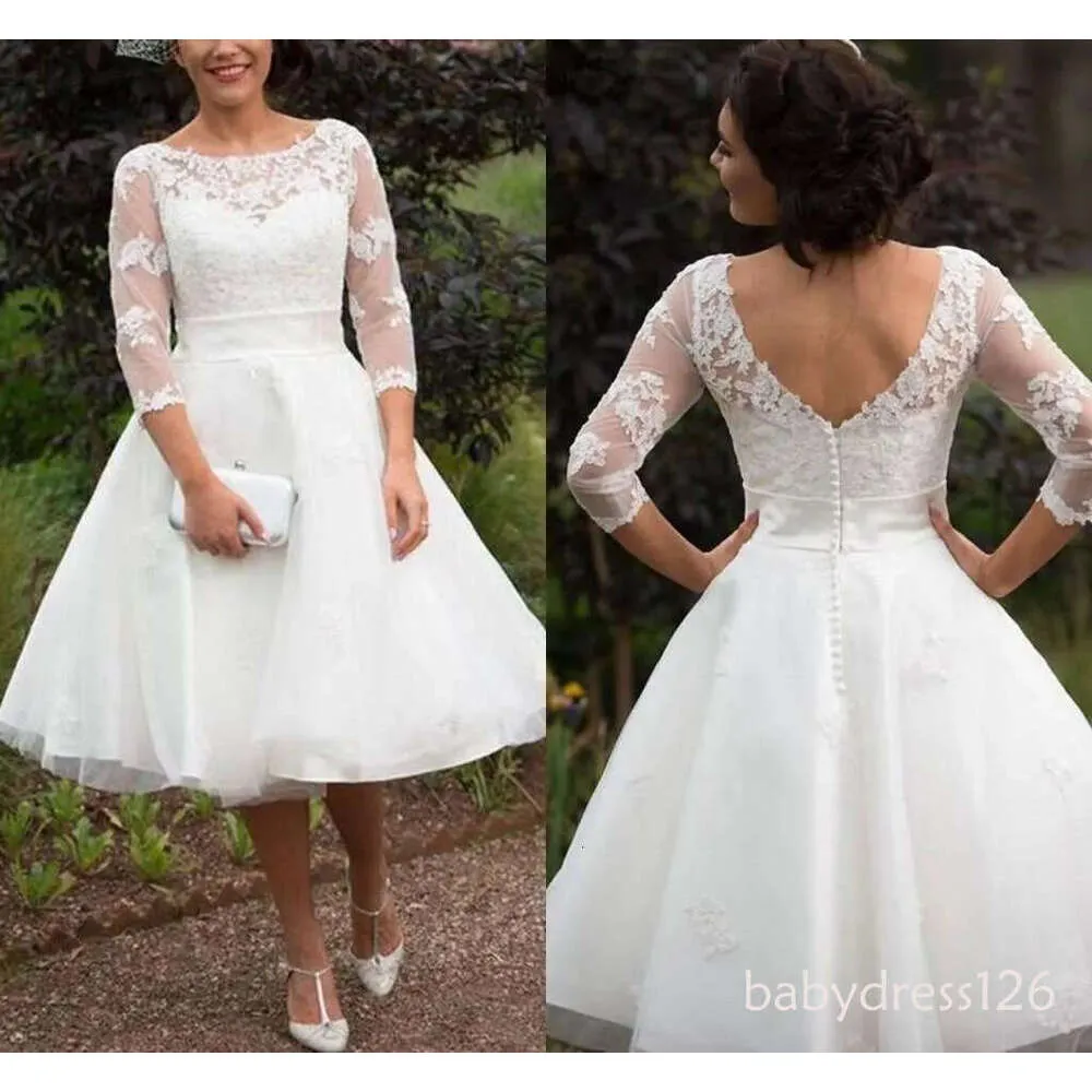 Bridal Gown Kohls Misses Dresses Vintage Wedding Dresses Bridal Gown 3/4 Long From 68,3 € DHgate