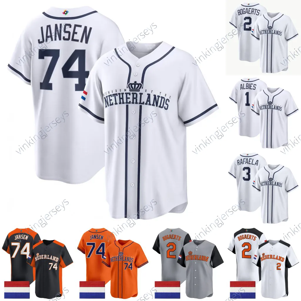 Team Netherlands 2026 World Baseball Classic Jersey From 15,92