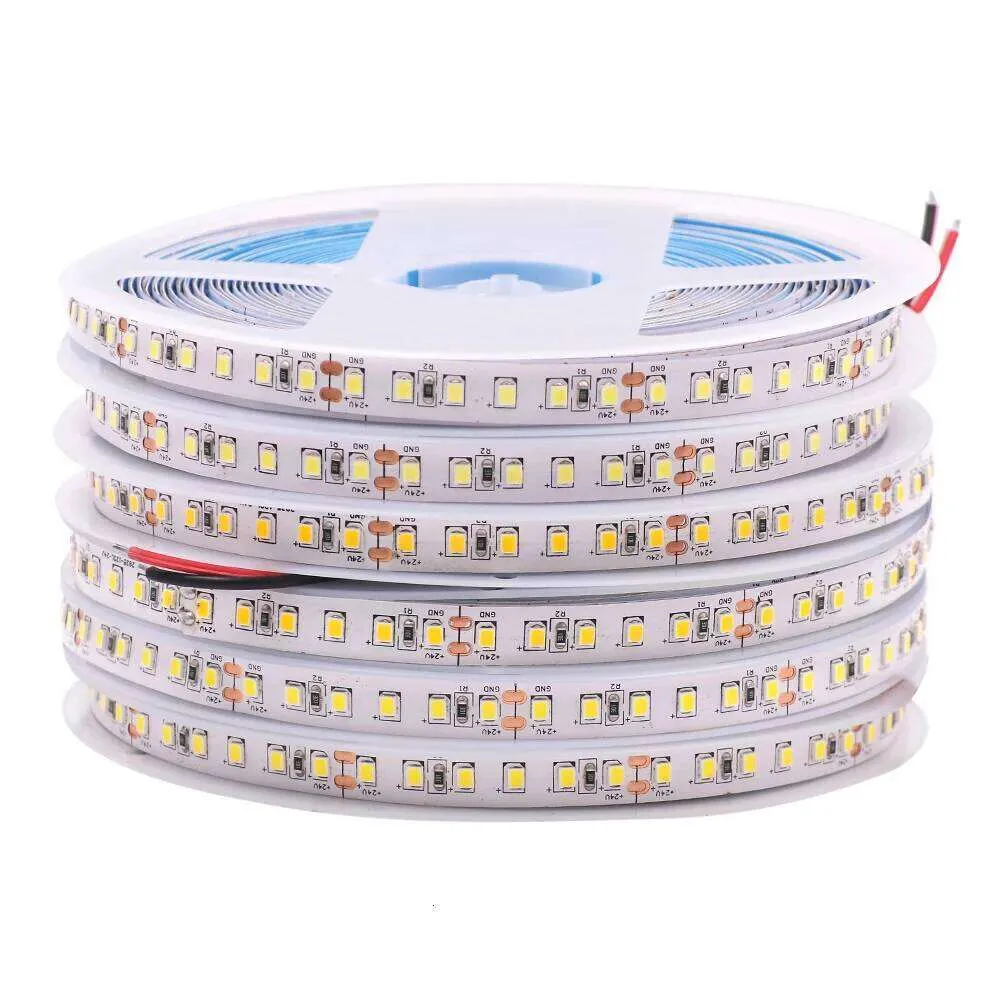 Z260206 12V 24V LED Strip Lights Flexible 2835 Tape Light With 120/240 ...