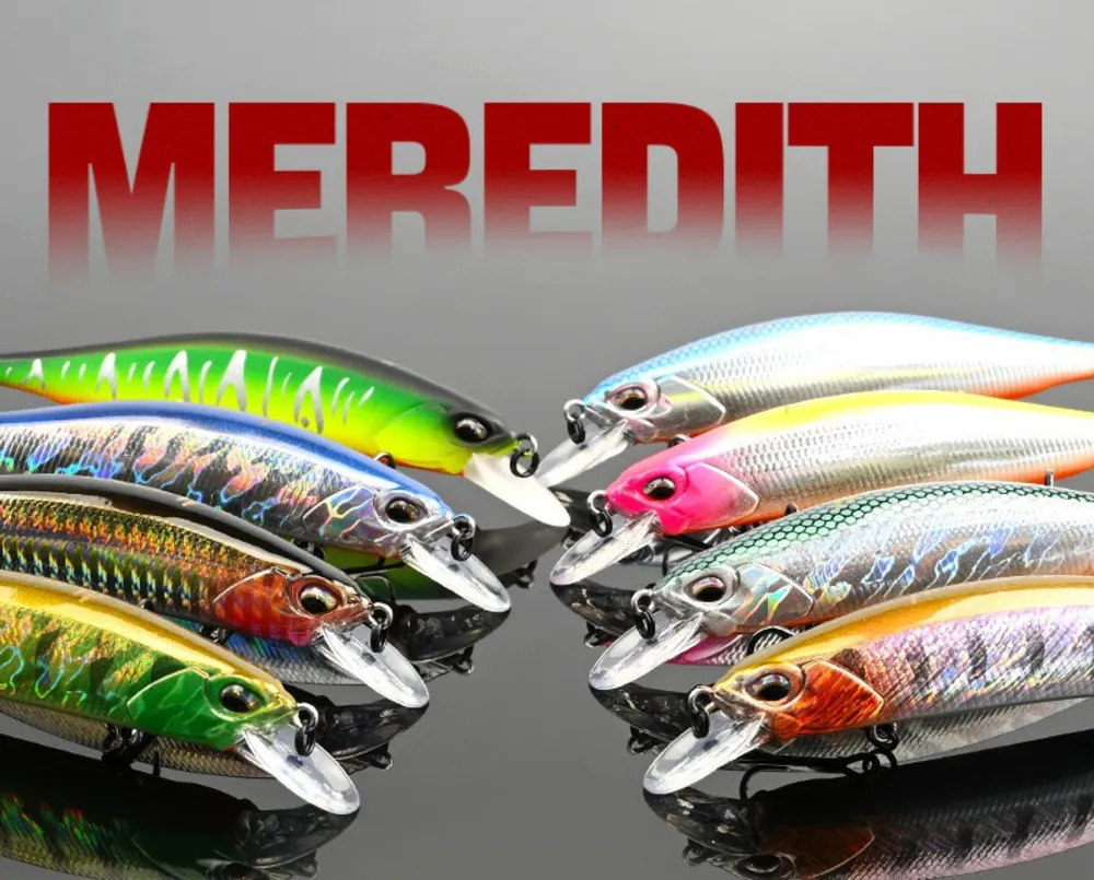 11cm Suspended Minnow Fishing Lures   Long Casting... 