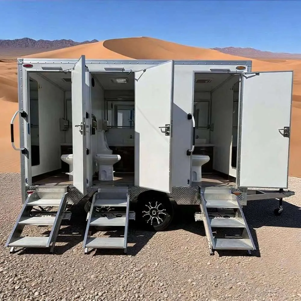 Portable Site Toilets With Solar Ventilation   Mobile... 