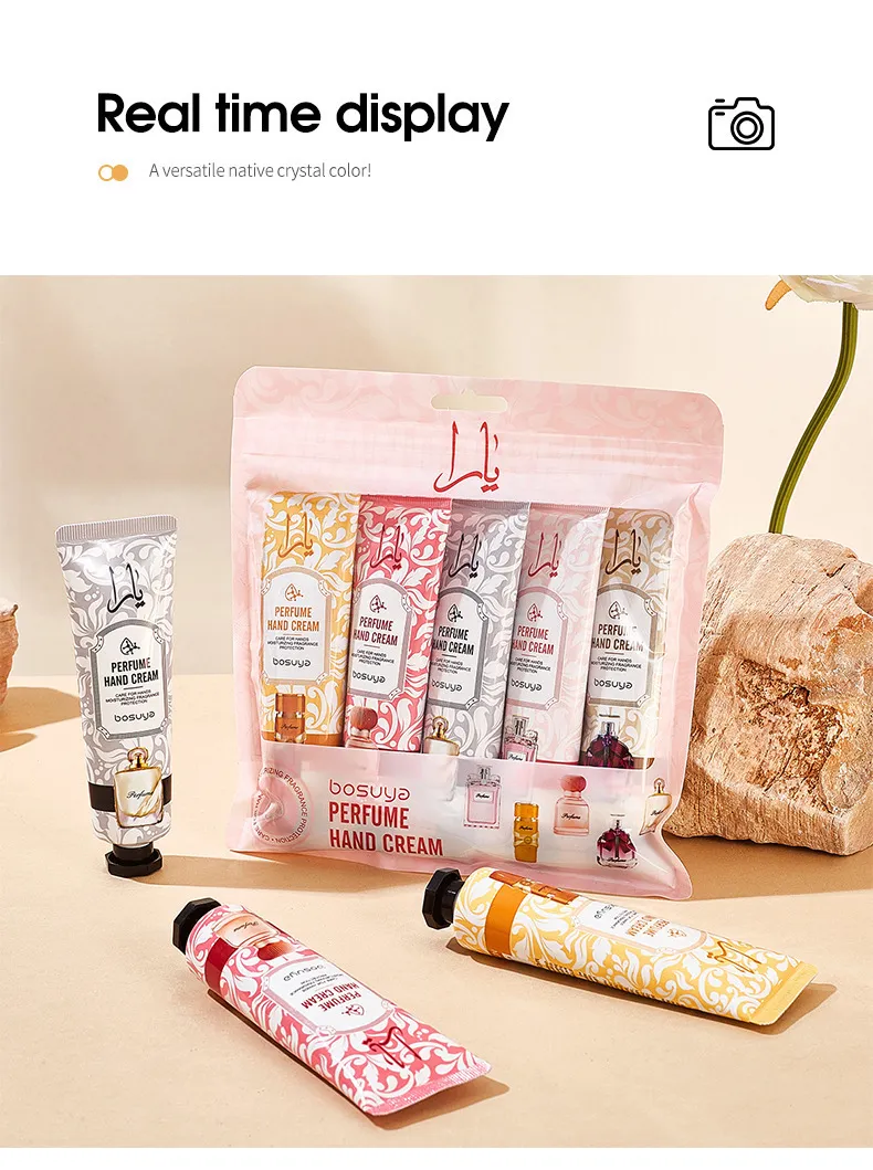 Plant Fragrance Hand Cream Set Nourishing From Nian06, $8.65