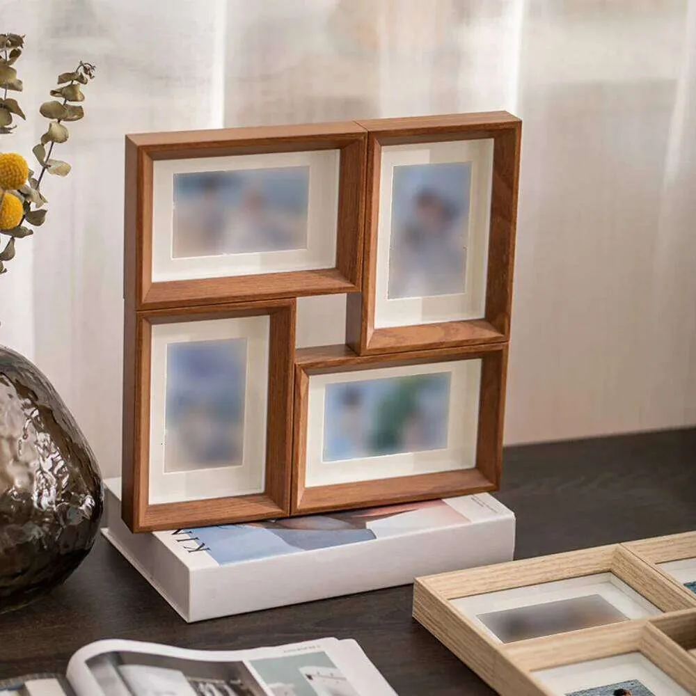 S260205 Kompozit Dört Kare Ahşap Fotoğraf Çerçevesi  Yi TL323