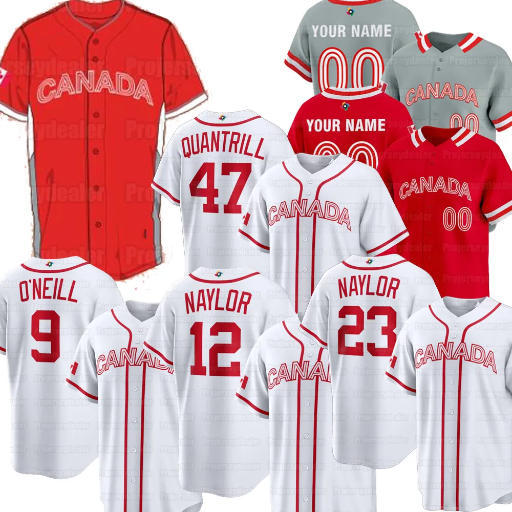Team Canada 2026 WBC Baseball Jerseys Official From