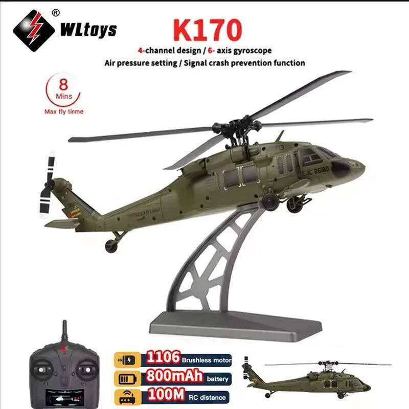 WLtoys K170 RC Helikopterler 2,4 GHz 6 Eksenli Yi TL2,574.03