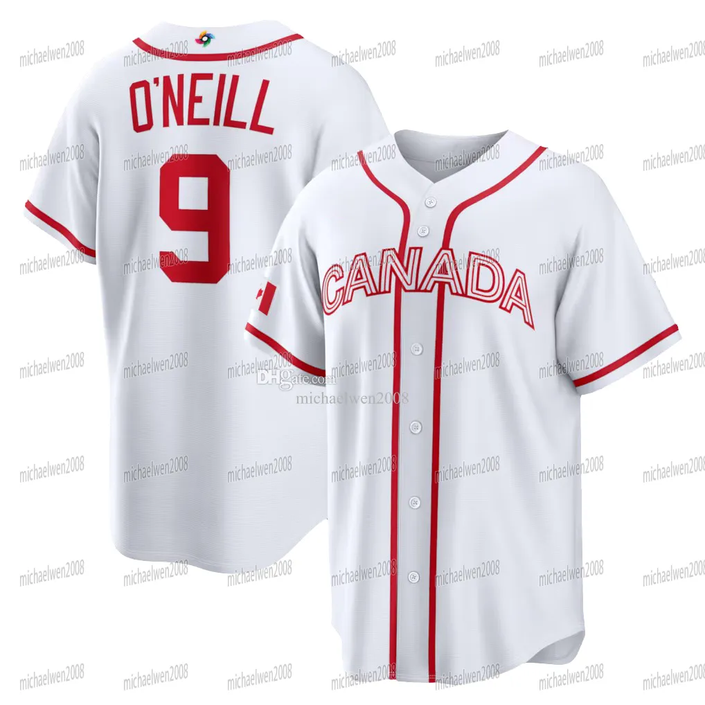 Custom Team Canada 2026 World Classic WBC Red From Nike_vip, Rs
