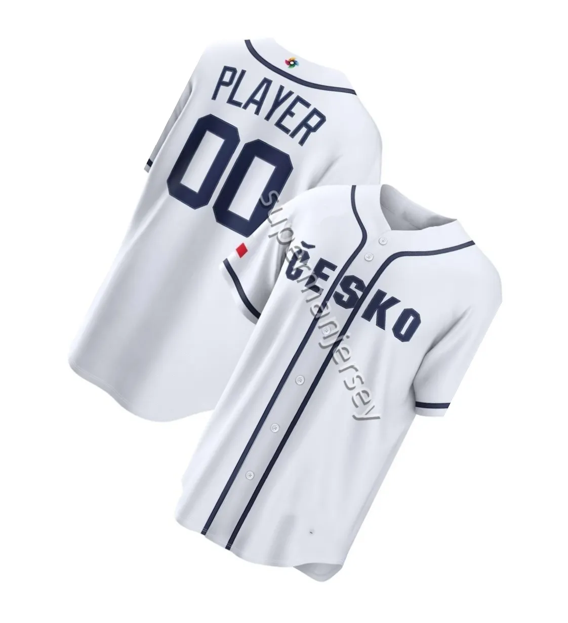 チェコ共和国チーム 2026 WBC 野球ユニフォーム を￥3,232 | DHgate