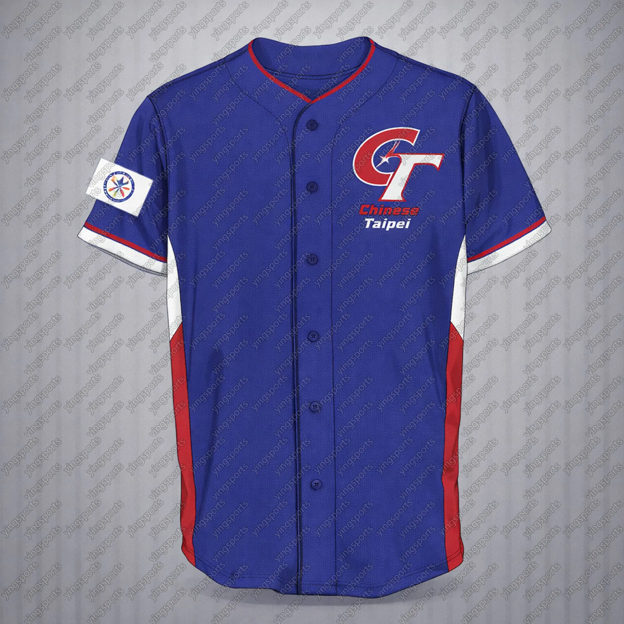 Custom Team Chinese Taipei 2026 World Baseball From Yingsports